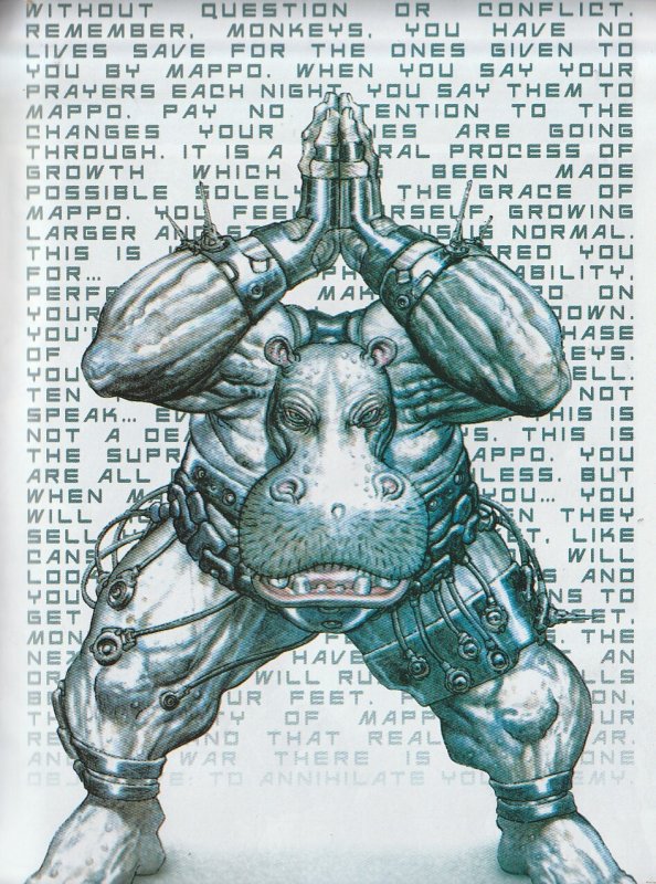 Hip Flask – Unnatural Selection One Shot(Variant Cover)  Elephantmen Prelude