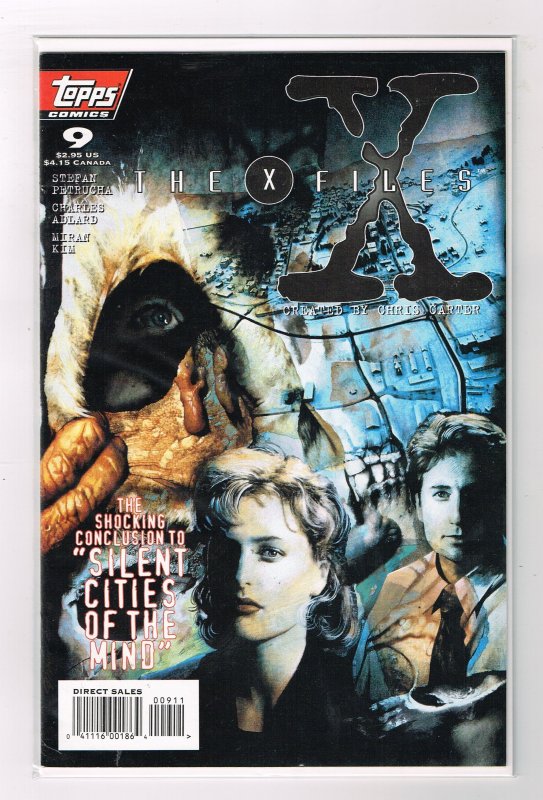 X-Files #9   Silent Cities of the Mind   (1995)  Topps