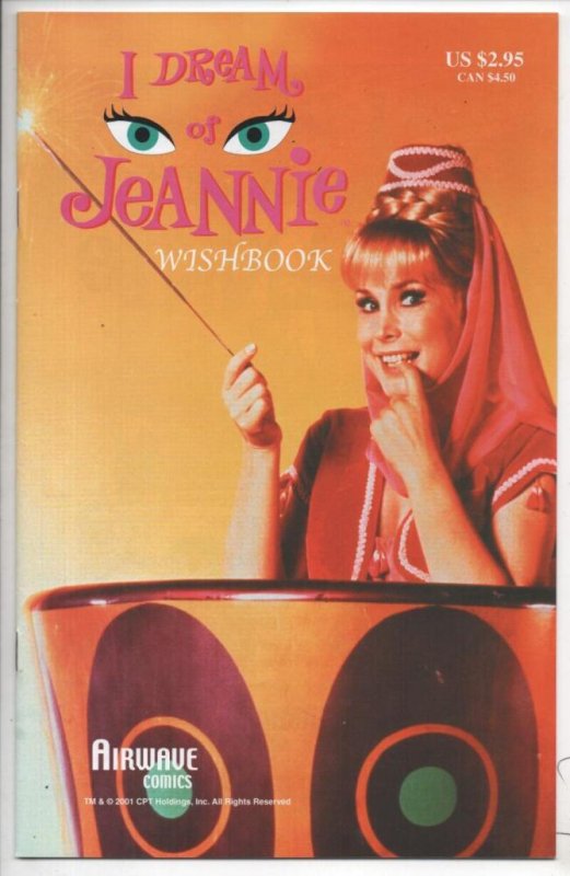 I DREAM of JEANNIE WISHBOOK #1, NM-, Barbara Eden,Photo, more IDoJ in store