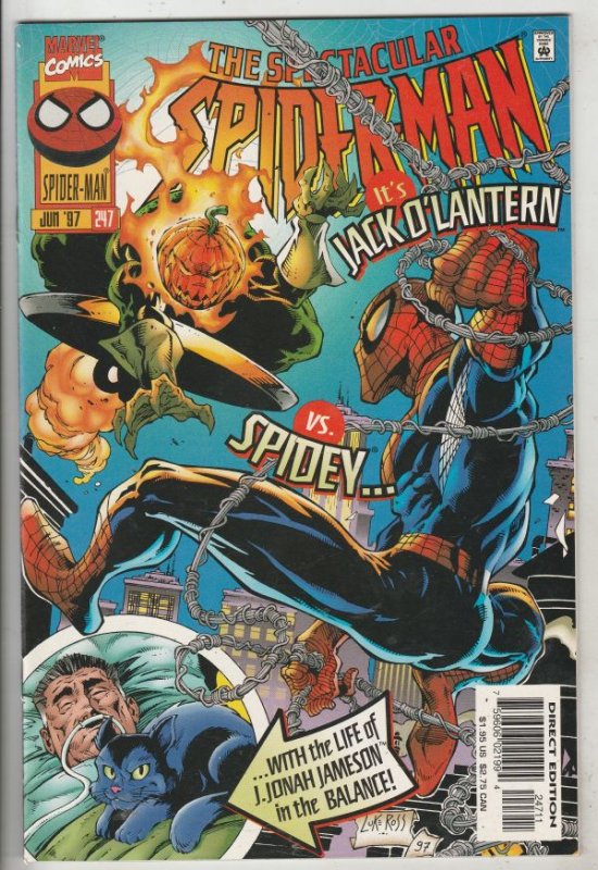 Spider-Man, Peter Parker Spectacular #247 (Jun-97) NM+ Super-High-Grade Spide...