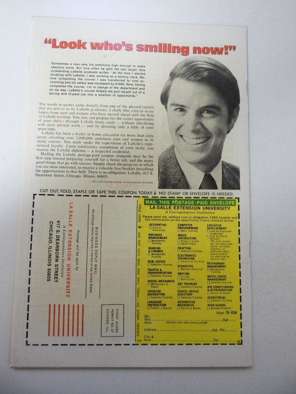 Strange Tales #182 (1975) FN+ Condition Manufactured w/ one extra staple