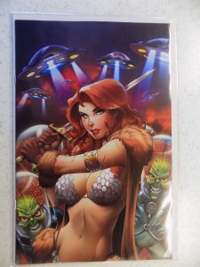 MARS ATTACKS/RED SONJA # 1 KINCAID EXCLUSIVE VIRGIN ONLY 500