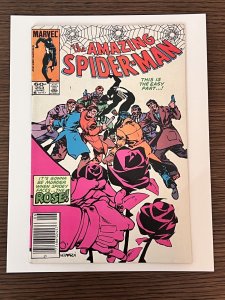 The Amazing Spider-Man #253 (1984). VF-. 1st app The Rose! DeFalco-s begins.