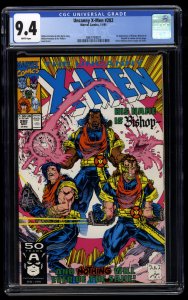 Uncanny X-Men #282 CGC NM 9.4 White Pages 1st Bishop!