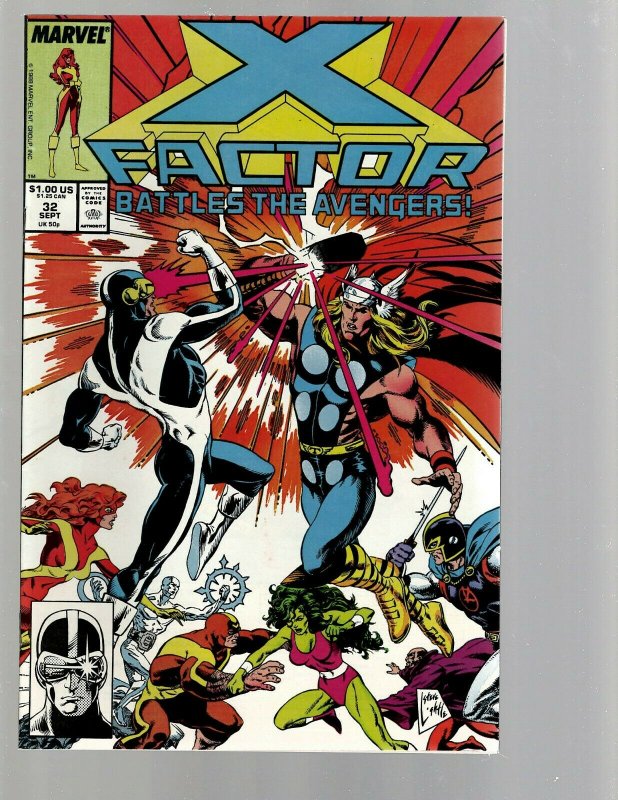 12 Marvel Comic Books X-Factor # 26 27 28 29 30 31 32 33 34 35 36 37 GK41