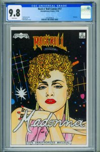 Rock N Roll Comics #17 CGC 9.8-Madonna issue-comic book-1990 4343004016