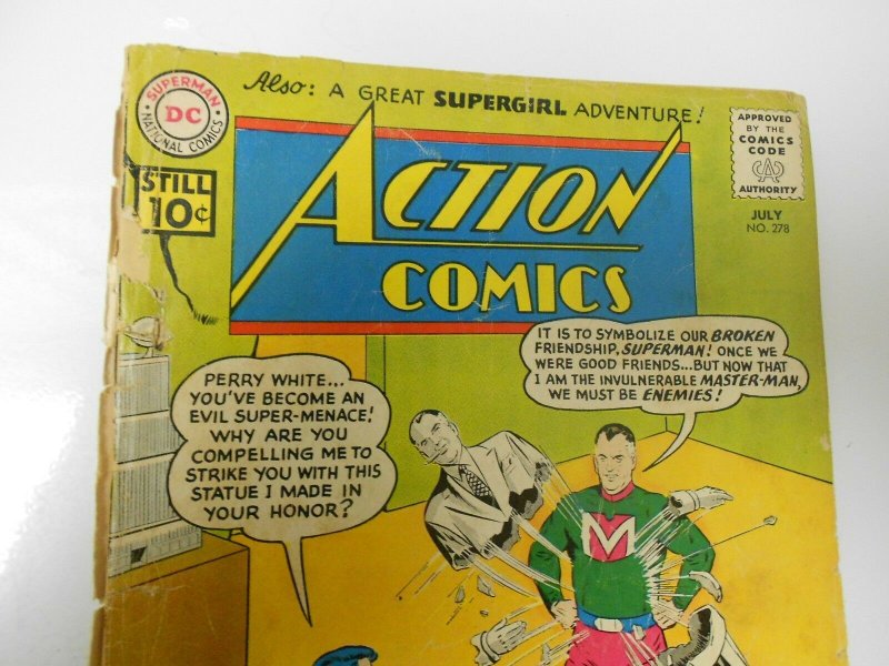 1961 ACTION COMICS #278 Superman GD-