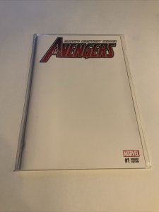 Avengers 1 Blank Variant Near Mint Nm Marvel