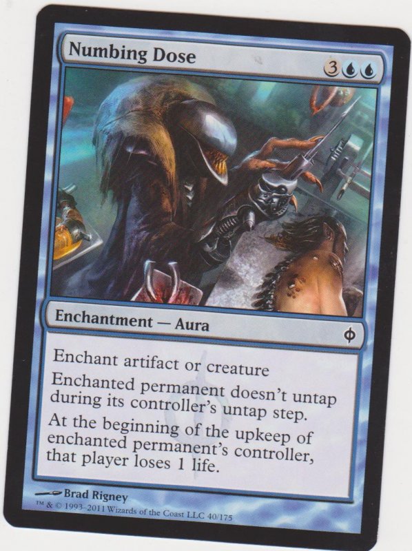 Magic the Gathering: New Phyrexia - Numbing Dose