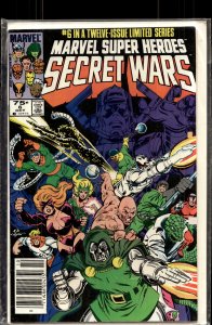 Marvel Super Heroes Secret Wars #6 (1984) Buckaroo Banzai [Key Issue]