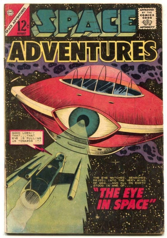 Space Adventures #58 1964- flying saucer- Charlton G/VG