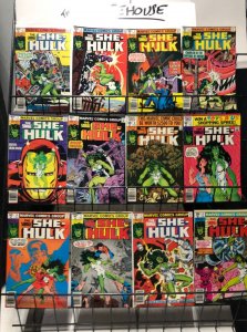 SHE HULK (1980-1982) 2-25 DA Kraft, Vosburg lots of guest stars