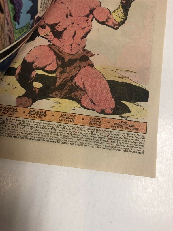 Conan (1984) # 159 (NM) Canadian Price Variant (CPV)  ! 9.8 Sells For 200$