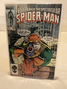Spectacular Spider-Man #104  1985  VF