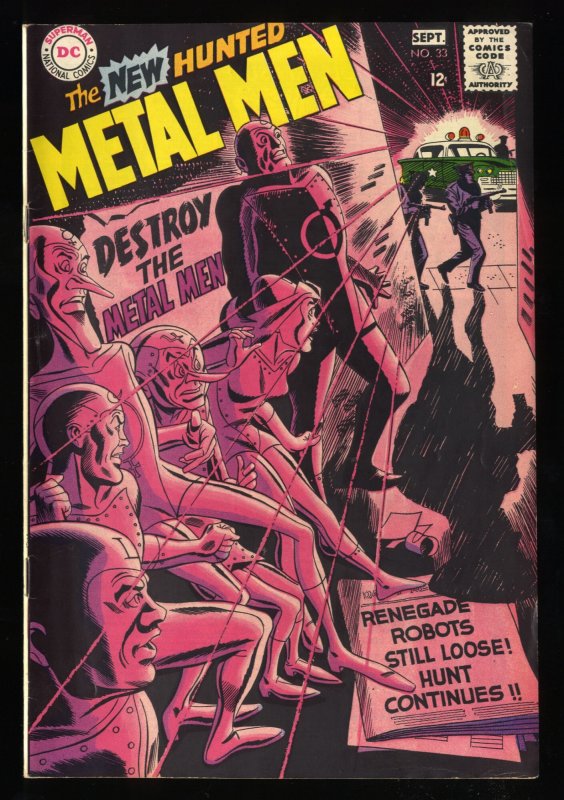 Metal Men #33 FN+ 6.5