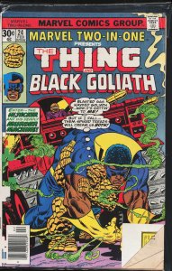 Marvel Two-in-One #24 (1977) Black Goliath