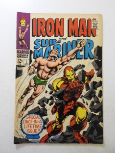 Iron Man & Sub-Mariner (1968) FN+ Condition!