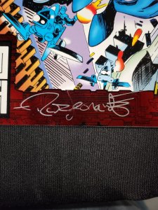 Spider-Man 2099 #1 - Signed by Rick Leonardi / Foil Cover (8.0) 1992