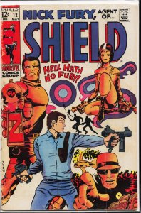 Nick Fury, Agent of SHIELD #12 (1969) Nick Fury