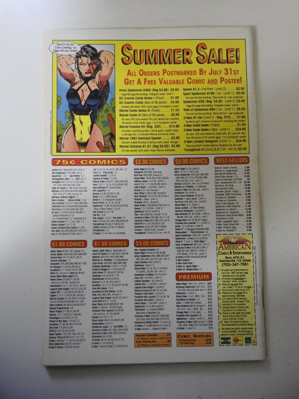 The Amazing Spider-Man #365 (1992) FN/VF Condition