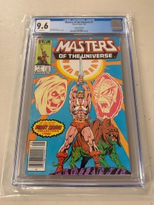Masters Of The Universe # 1 CGC Graded 9.6 Marvel Comic Book Newsstand Var. JH28