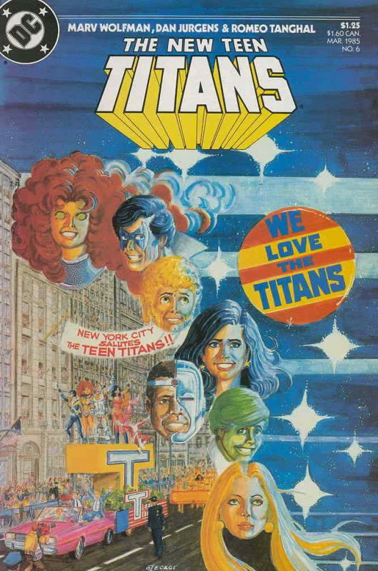 New Teen Titans, The (2nd Series) #6 VF/NM; DC | save on shipping - details insi