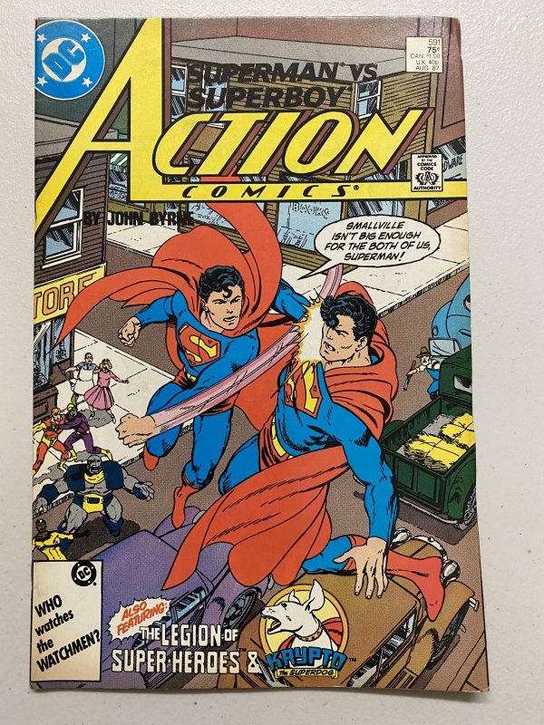 Superman vs Superboy #591 (1987) E1