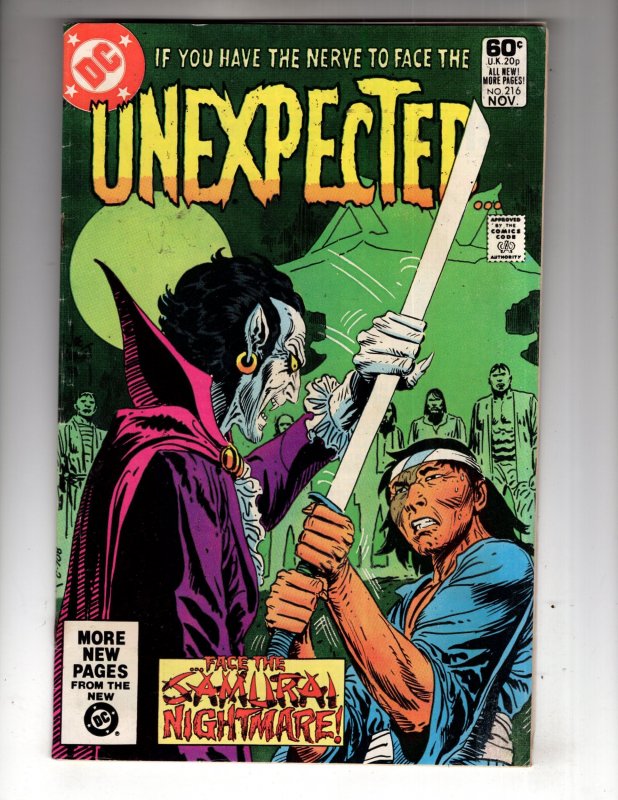 The Unexpected #216 (1981) FN+   / ID#AO2