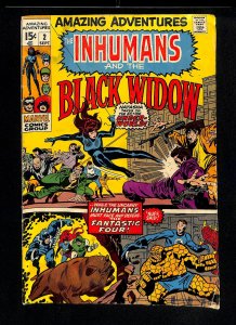 Amazing Adventures #2 Black Widow Inhumans!