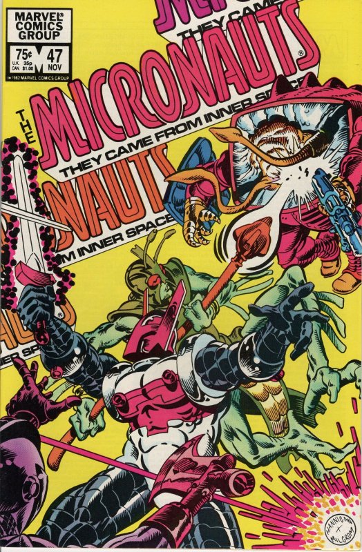 Micronauts #47 (1982)