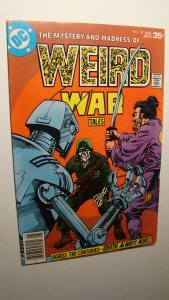 WEIRD WAR TALES 59 *NICE COPY* 1972 KUBERT ART DC WAR