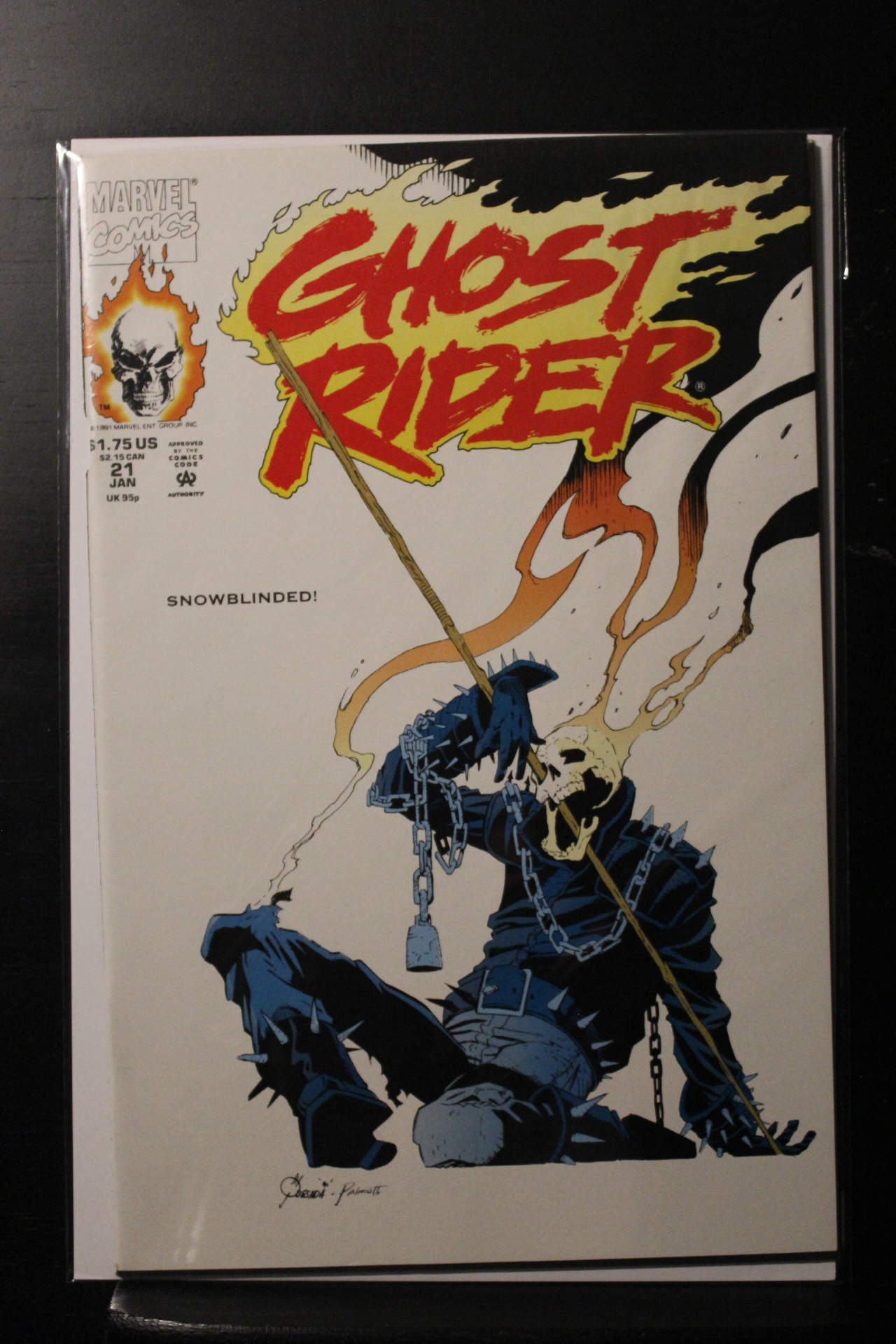 Ghost Rider #21 Direct Edition (1992) | Comic Books - Modern Age ...