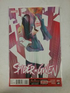 SPIDER GWEN #4 FIRST PRINT (2015) NW25