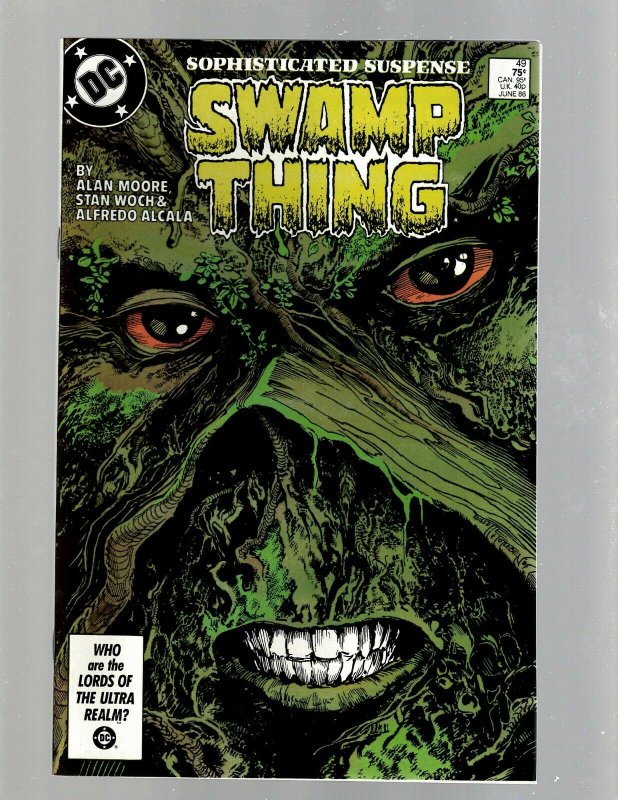 Swamp Thing # 49 NM DC Comic Book Alan Moore Justice League Dark Batman GK21