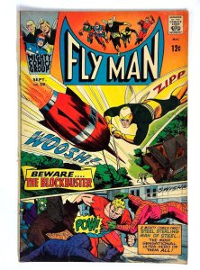 Fly Man #39 The Blockbuster Steel Sterling Archie (1966) VG