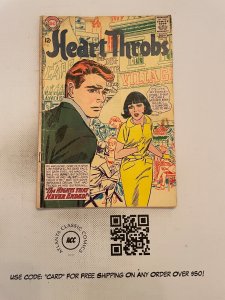 Heart Throbs # 92 VG/FN DC Silver Age Romance Series Comic Book  17 J221