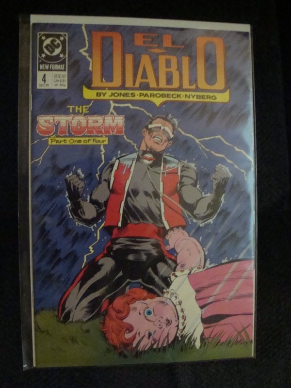 El Diablo #4 Gerard Jones Story Mike Parobeck Cover & Art