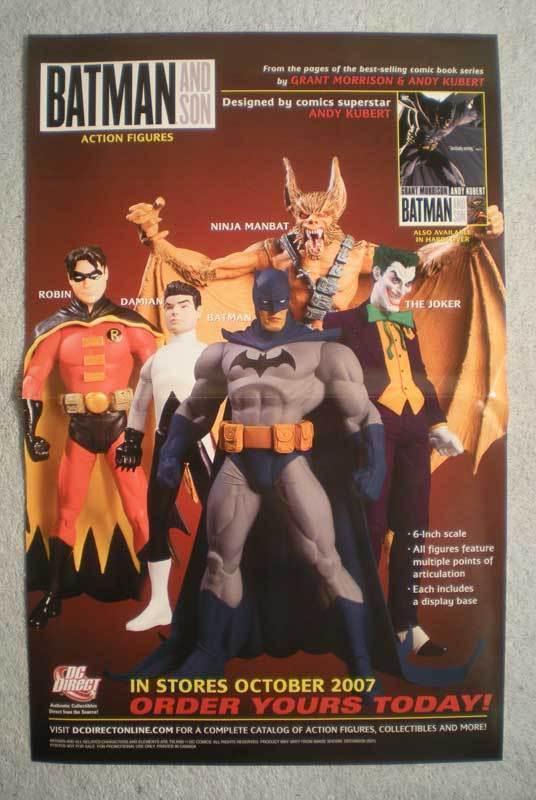 BATMAN AND SONS Promo Poster, 11x17, 2007, Unused, more in our store