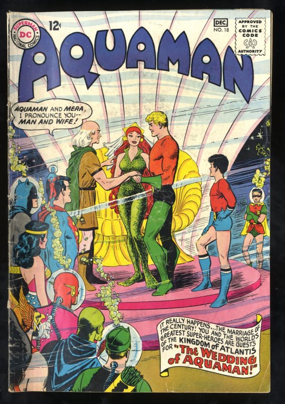 Aquaman #18 Inc 0.3 Incomplete Wedding of Mera and Aquaman!