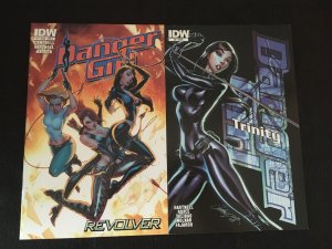 DANGER GIRL: REVOLVER #1, TRINITY #2 