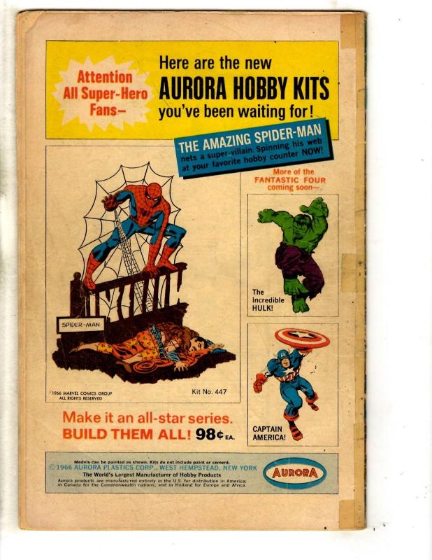 Fantastic Four # 60 VG Marvel Comic Book Human Torch Thing Dr. Doom RH3