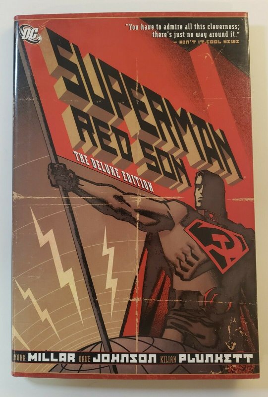 SUPERMAN RED SON THE DELUXE EDITION HARD COVER FIRST PRINT