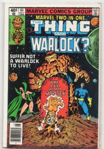 Marvel Two-in-One #63 (1980) Warlock