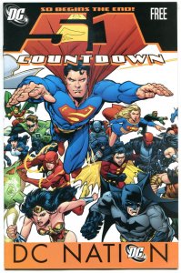 51 COUNTDOWN DC NATION, NM, Wonder Woman, Flash, Darkseid, Batman, 2007