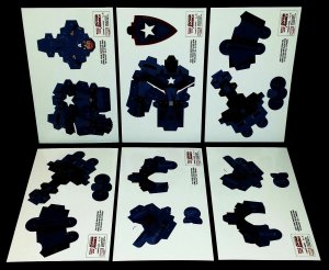 Build Your Own Captain America Paper Doll Set & Civil War II Preview - New!