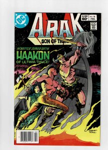 Arak, Son of Thunder #18 (1983) A Fat Mouse Almost Free Cheese 4th Menu Item (d)
