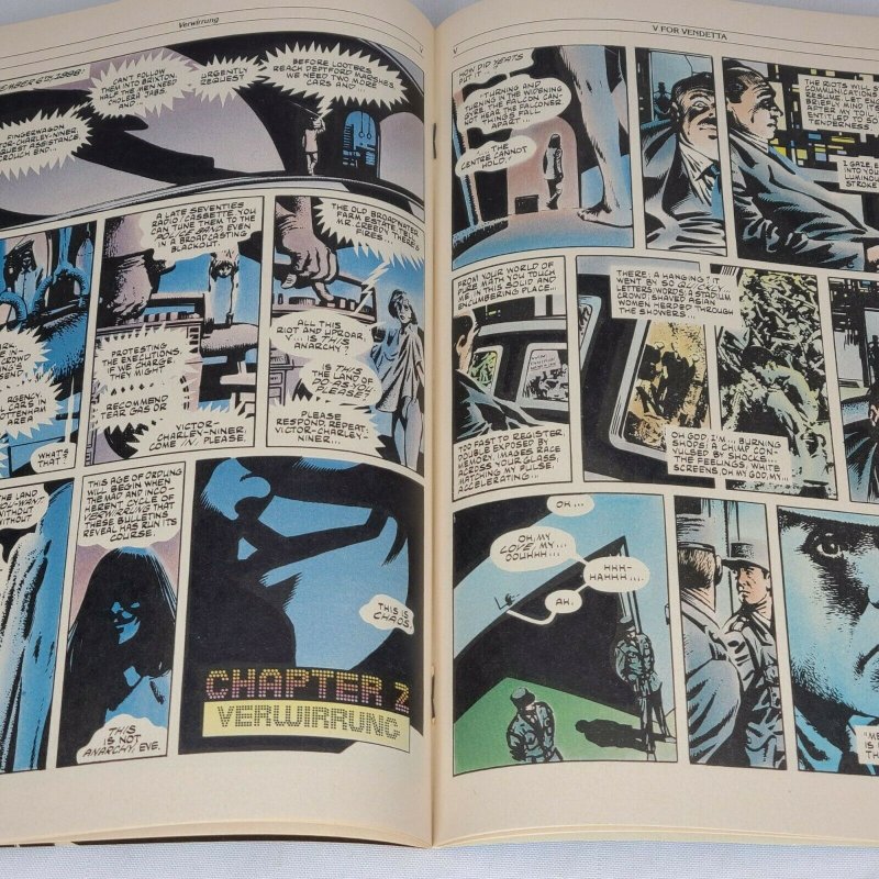 V For Vendetta 8 DC 1989 VF 8.0 Part 8 of 10 Series by Alan Moore