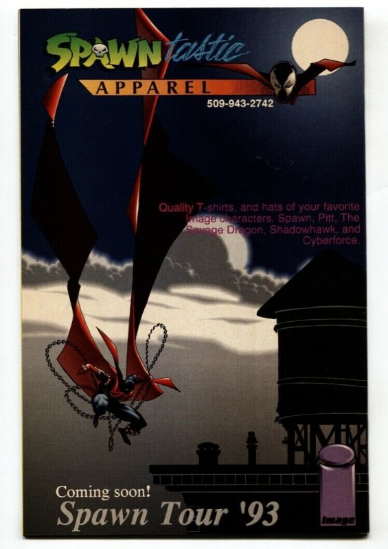 SPAWN #6 1993-Rare NEWSSTAND- 1st Overt-Kill VF/NM