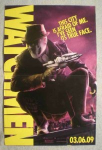 WATCHMEN Promo Poster, Movie,  11x17, 2009, Unused, Rorschach