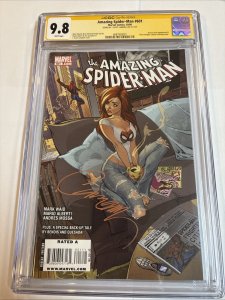 Amazing Spider-Man (2009) # 601 (CGC 9.8 WP) Signed J.Scott Campbell • Marvel